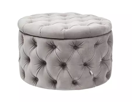 Пуф desire (kare) серый 73x46x73 см.