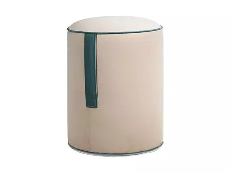 Пуф drum handle (ogogo) бежевый 49 см.