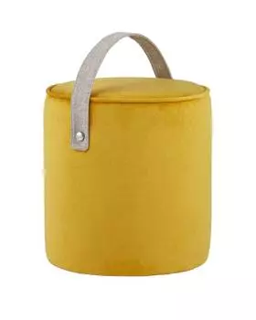 Пуф джерри (stoolgroup) желтый 40 см.