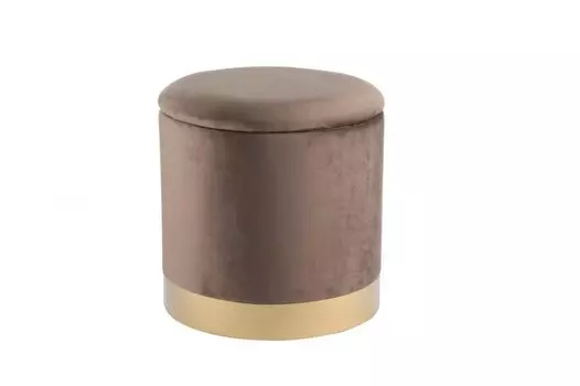 Пуф (europe style) коричневый 42.0 см.