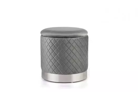 Пуф (europe style) серый 42.0 см.