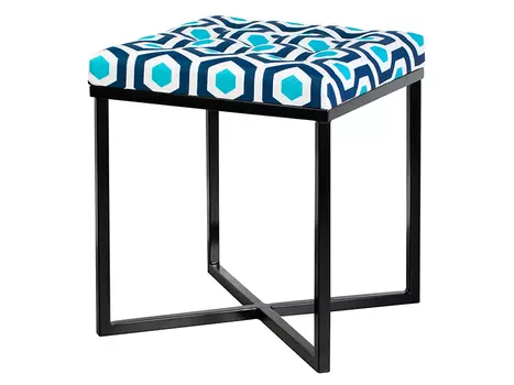 Пуф (for miss) черный 42.0x47.0x42.0 см.