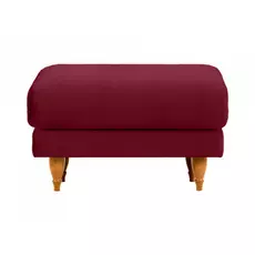 Пуф italia (ogogo) красный 78x46x57 см.