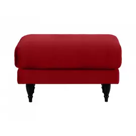 Пуф italia (ogogo) красный 78x46x57 см.