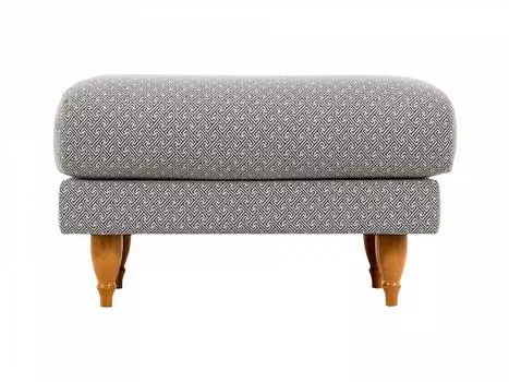 Пуф italia (ogogo) серый 78x46x57 см.