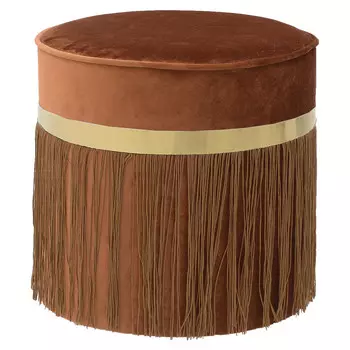 Пуф jakob (to4rooms) коричневый 41.0 см.