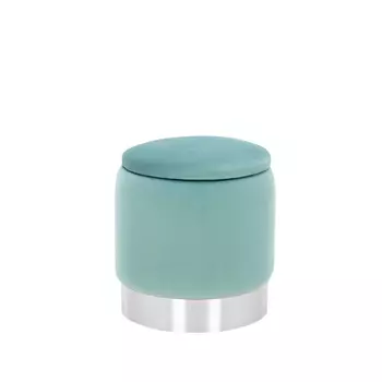 Пуф йорк мини (leset) бирюзовый 38 см.