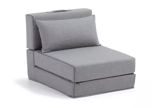 Пуф-кровать arty (la forma) серый 70x67x200 см.