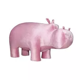 Пуф leset бегемот (milli) розовый 97.0x47.0x52.0 см.