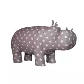 Пуф leset бегемот (milli) серый 97.0x45.0x52.0 см.