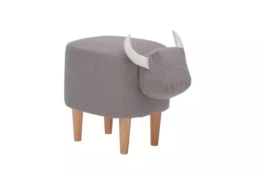 Пуф leset buyvol combi (milli) серый 34x57x57 см.