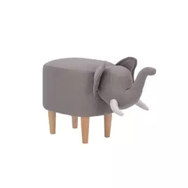 Пуф slon combi (leset) серый 34x57x75 см.