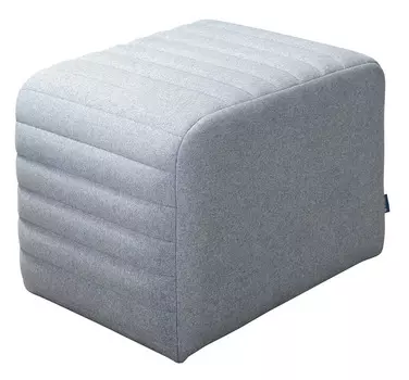Пуф loft (r-home) серый 61x46x43 см.