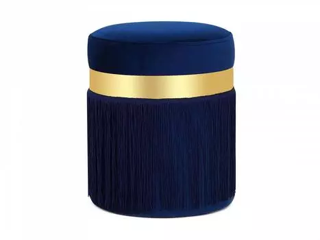 Пуф lotto (ogogo) синий 50 см.