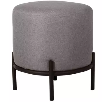 Пуф малый gawaii (r-home) серый 40x45x40 см.