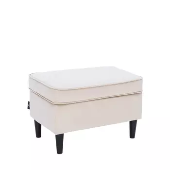 Пуф микс (leset) бежевый 60x42x40 см.