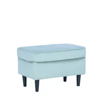 Пуф микс (leset) голубой 60x42x40 см.