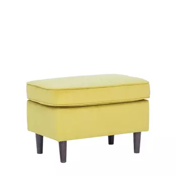 Пуф микс (leset) желтый 60x42x40 см.