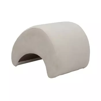 Пуф модель 42 (комфорт) серый 35x37x55 см.