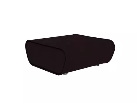 Пуф neya (ogogo) черный 68x29x68 см.