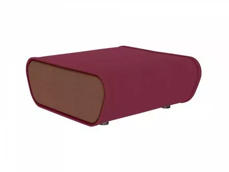 Пуф neya (ogogo) красный 68x29x68 см.