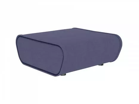 Пуф neya (ogogo) синий 68x29x68 см.