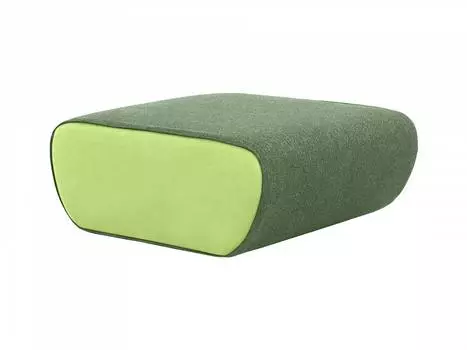 Пуф neya (ogogo) зеленый 68x29x68 см.