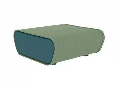 Пуф neya (ogogo) зеленый 68x29x68 см.
