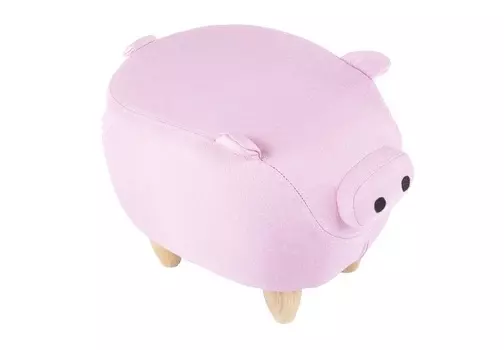 Пуф поросенок (bradexhome) розовый 50x37x34 см.