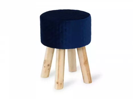 Пуф praim (ogogo) синий 40 см.