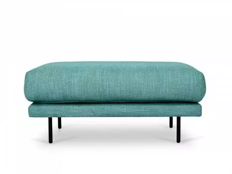 Пуф ricadi (ogogo) бирюзовый 100x43x70 см.