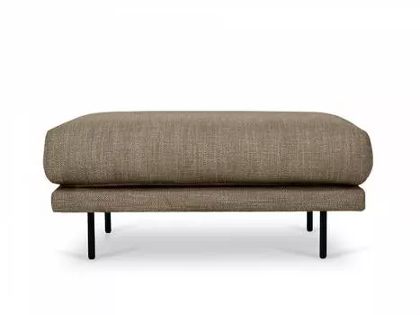 Пуф ricadi (ogogo) коричневый 100x43x70 см.