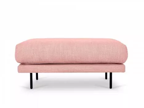 Пуф ricadi (ogogo) розовый 100x43x70 см.