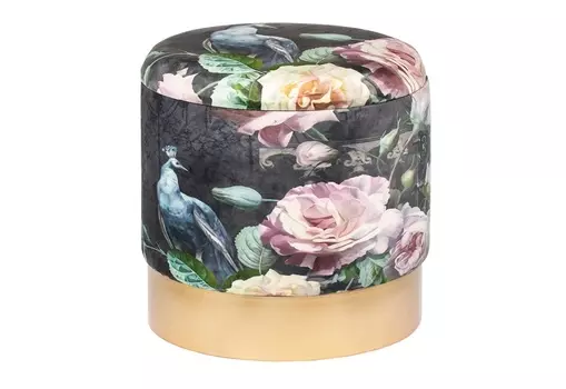 Пуф с крышкой (glasar) мультиколор 36.0x35.0x36.0 см.