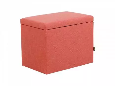 Пуф с ёмкостью для хранения craft2 (ogogo) розовый 59x48x40 см.