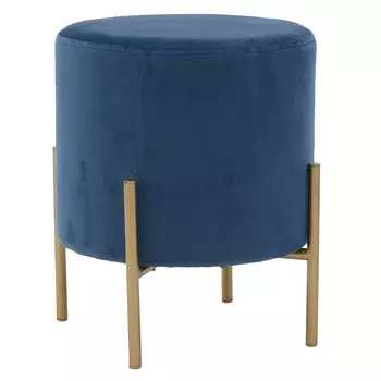 Пуф sadi (to4rooms) синий 42.0 см.