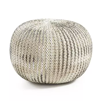Пуф shore (la forma) серый 35 см.