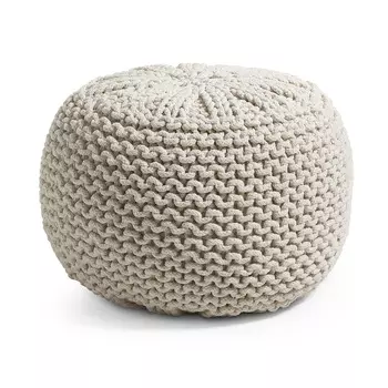 Пуф shore (la forma) серый 35 см.