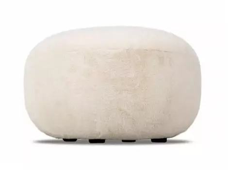 Пуф sweet 565 (ogogo) бежевый 35 см.