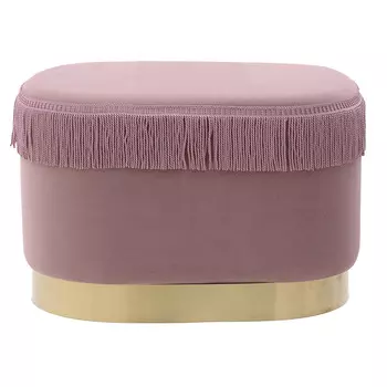 Пуф sythaeryn (to4rooms) розовый 56.0x36.0x37.0 см.