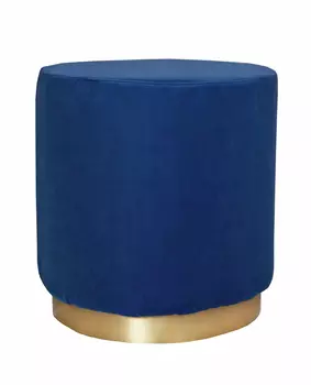 Пуф topper blue (mak-interior) синий 45 см.