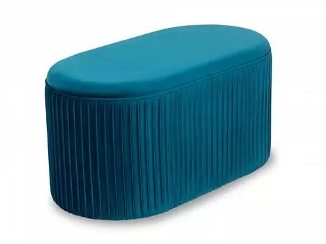 Пуф vivid long (ogogo) синий 80x40x40 см.