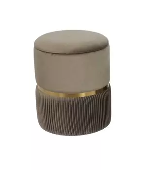 Пуфик roma (my interno) серый 44 см.