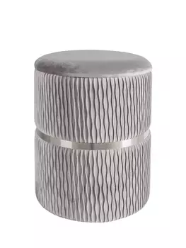 Пуфик серый verona (my interno) серый 32x38x32 см.