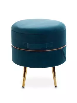 Пуфик stockholm (my interno) бирюзовый 45 см.