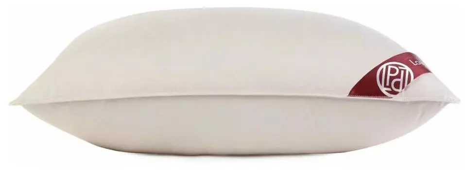 Пуховая подушка николь 70х70 (louis pascal) бежевый 70x15x70 см.