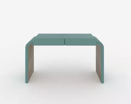 Рабочий стол небо (odingeniy) бирюзовый 140x75x45 см.