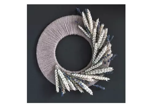 Рама пшеница-лаванда (wowbotanica) бежевый 33x33 см.