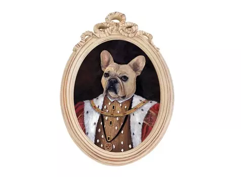 Репродукция «эрмитаж», версия 52 «английский король» (object desire) мультиколор 30x43x4 см.