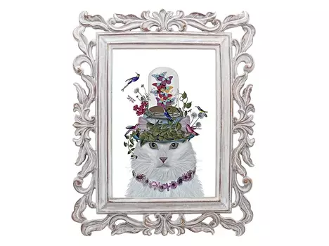 Репродукция дневная прохлада (object desire) мультиколор 22x27x3 см.